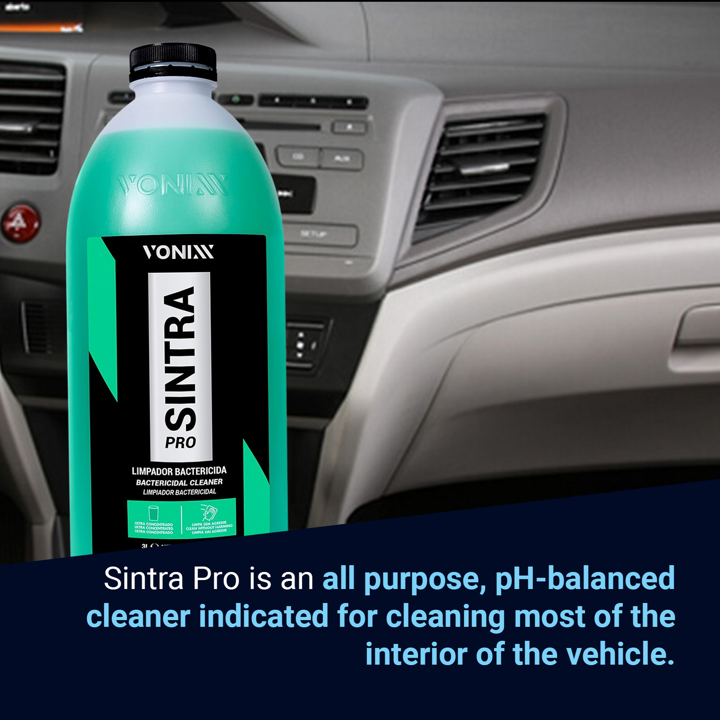 Vonixx - Sintra Pro Interior Cleaner/Bactericidal(Concentrated)