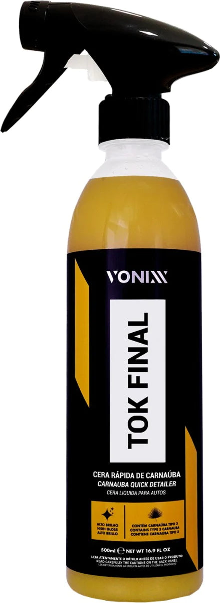 Vonixx Carnauba Tok Final Quick Detailer 16.9 fl oz (500 ml)