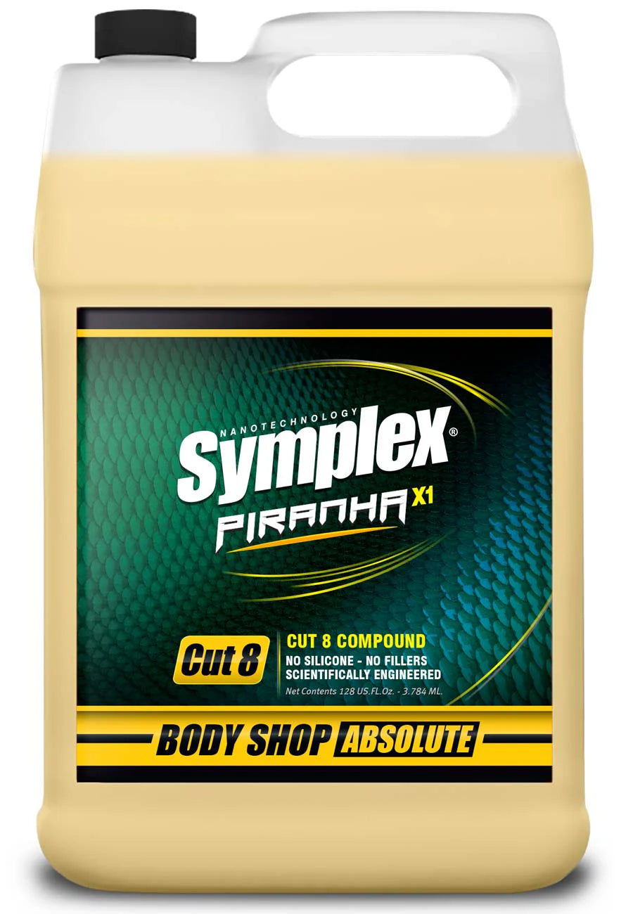 Piranha X1 Cut 8 Hyper Cut Compound Body Shop